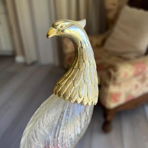 Vintage Avon Bird of Paradise Cologne Decanter (empty ) in original box