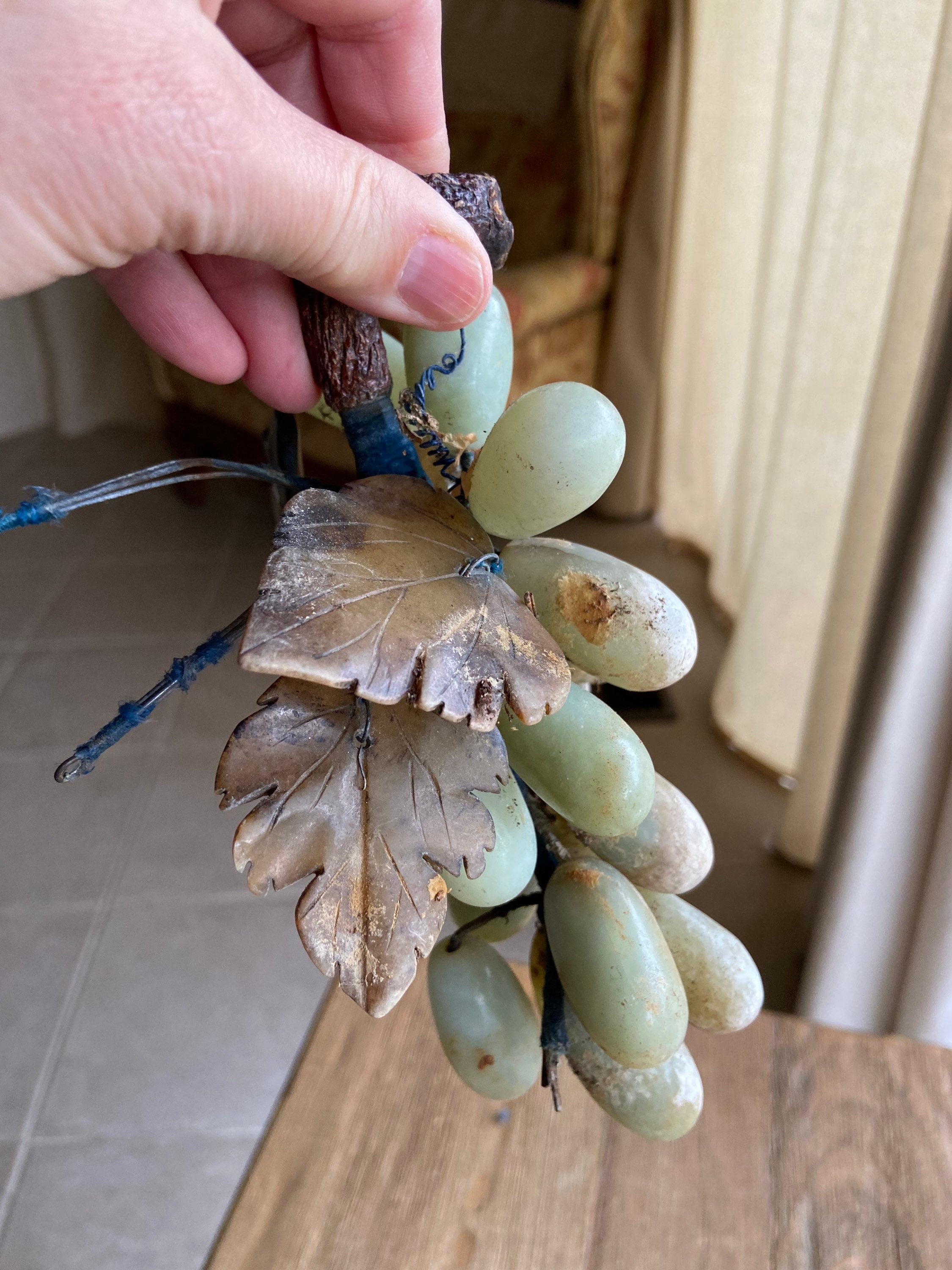 Vintage Stone Grape Bunch Mid Century Decor - Etsy