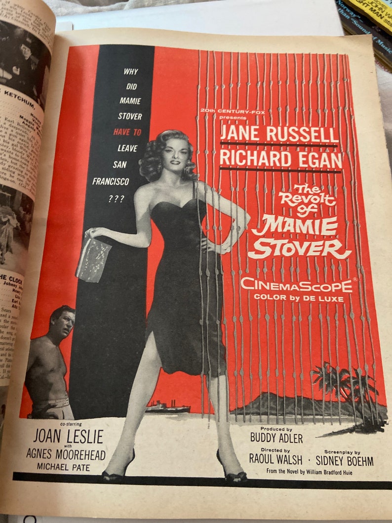 Vintage Screen Stories Magazine May 1956 Etsy