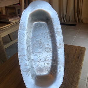 Vintage aluminum tray
