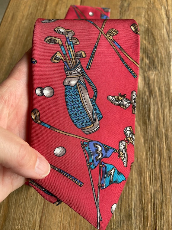 Vintage silk golf Gem