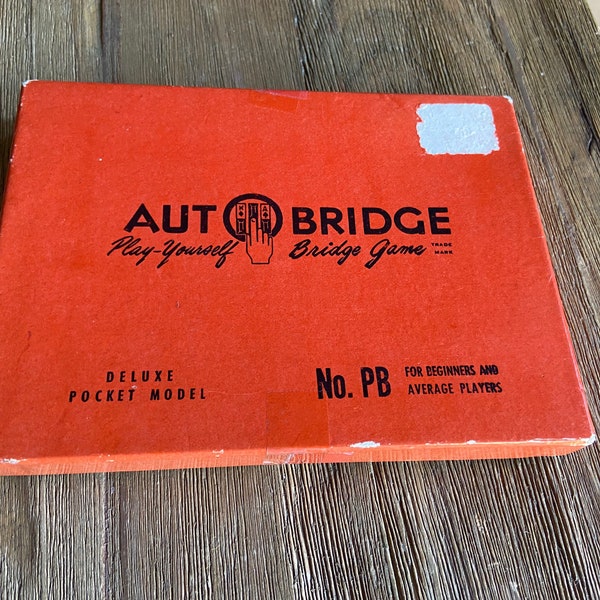 Vintage Auto Bridge game