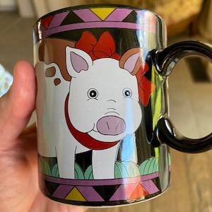 Vintage Shibata pig mug