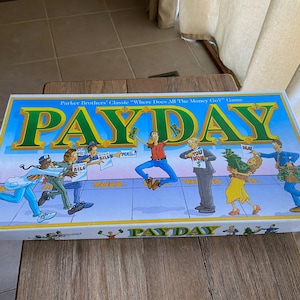 Vintage 1994 Pay Day board game