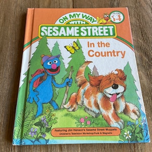 Vintage Sesame Street In the Country book