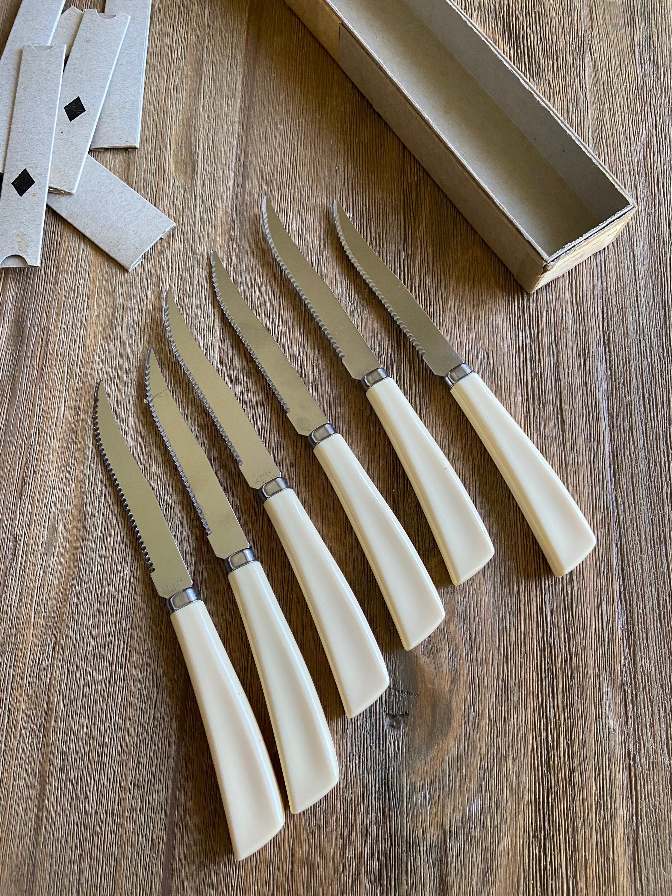 Vintage stainless steel knives Etsy