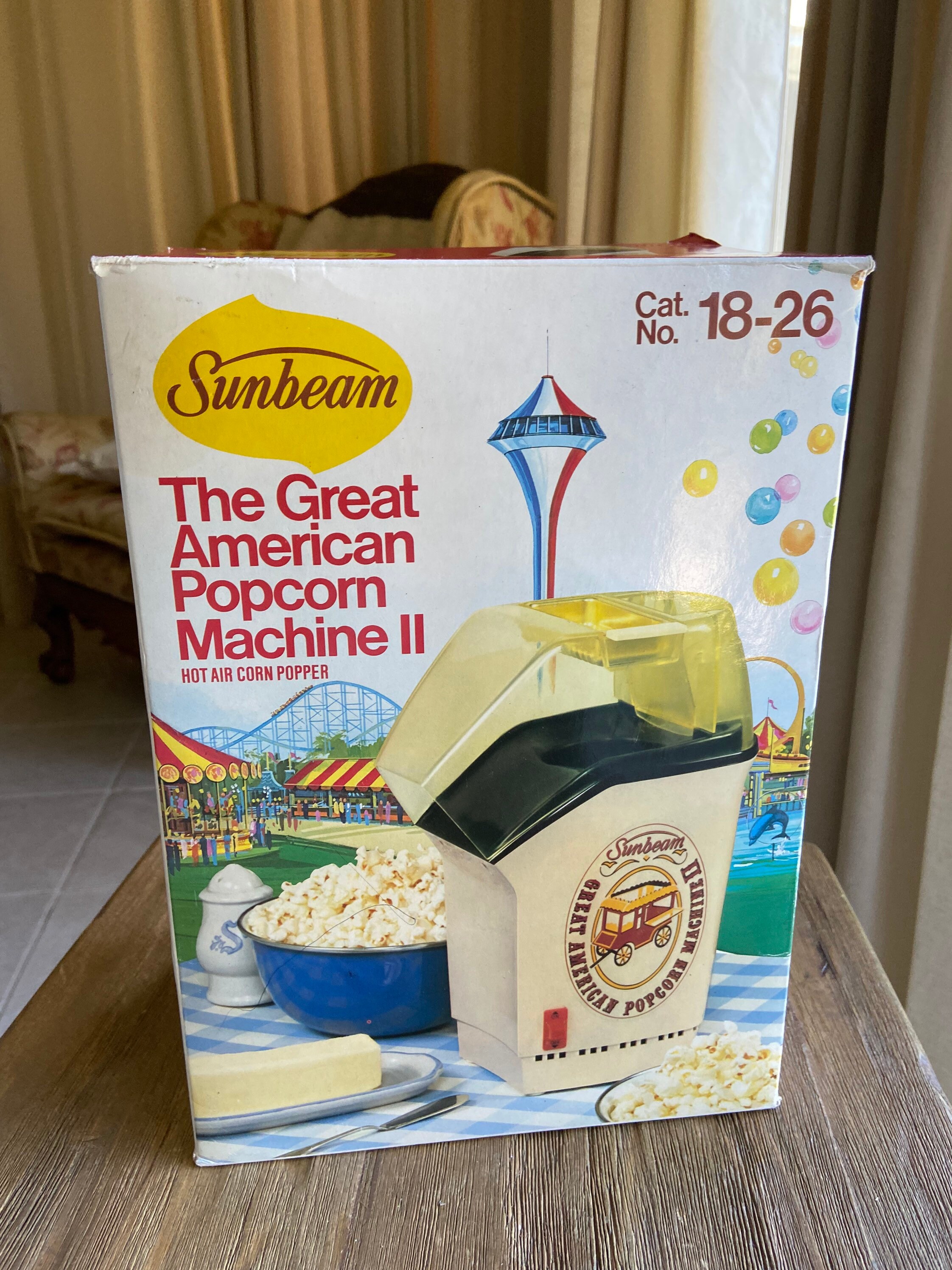 machine pop corn sunbeam