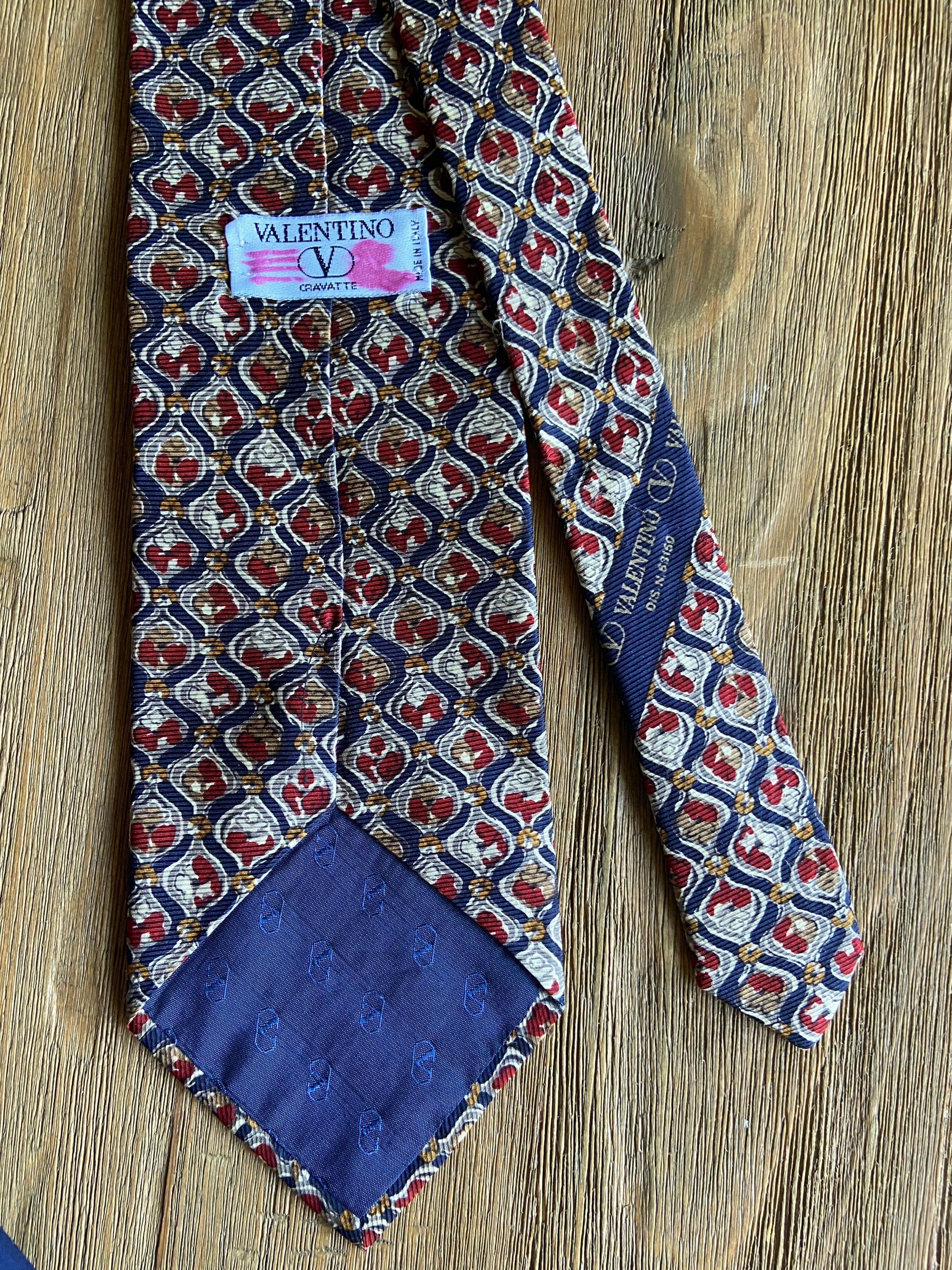VALENTINO Nouveau Made IN Italy 100% en Soie Original
