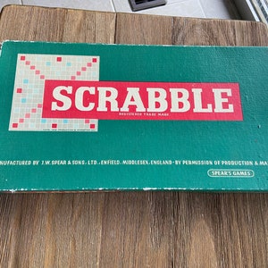 Vintage 1950’s Scarbble