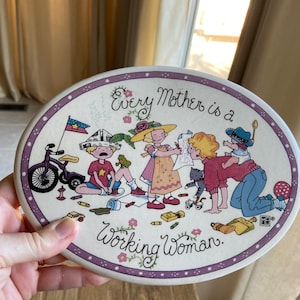 Vintage Mary Engelbreit mother plaque