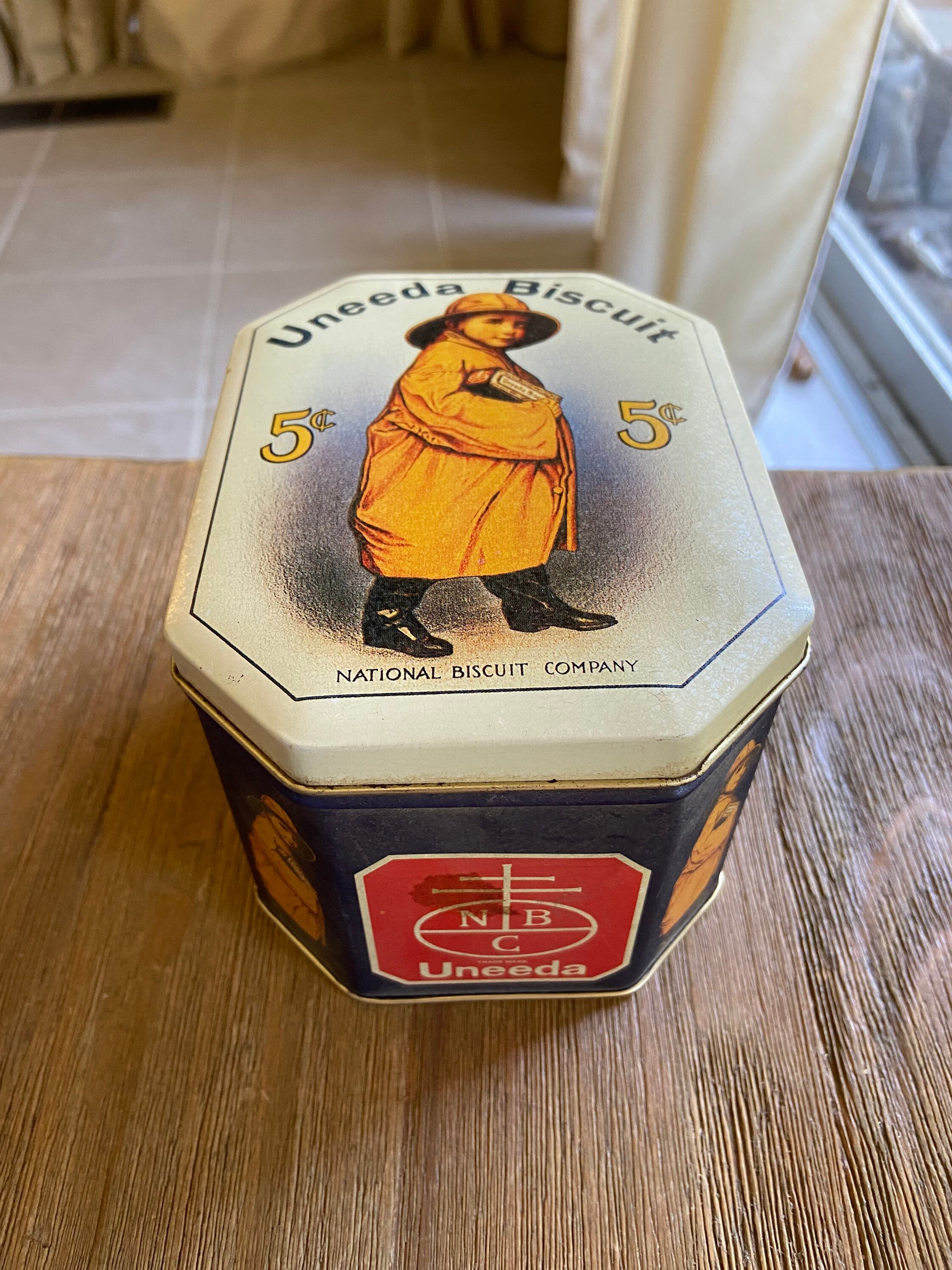 Vintage Uneeda Biscuits Tin Etsy