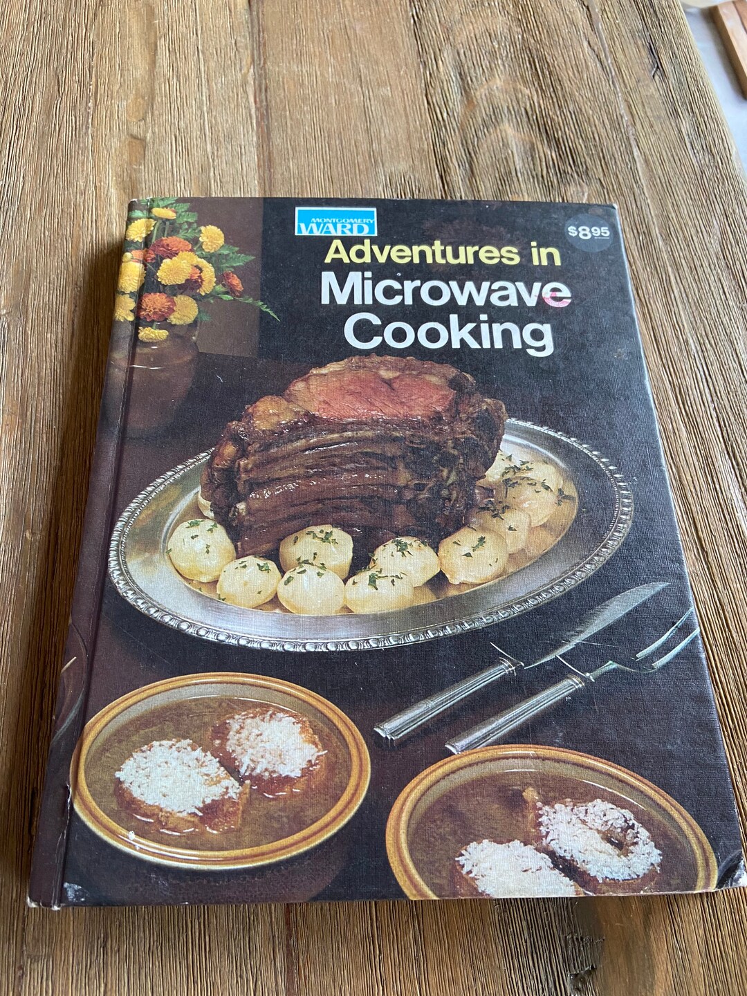 Vintage Montgomery Ward Microwave Cook Book Etsy