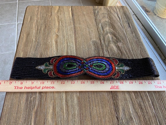 Vintage beaded belt - image 10