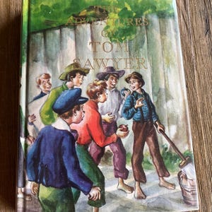 Vintage The Adventures of Tom Sawywer book