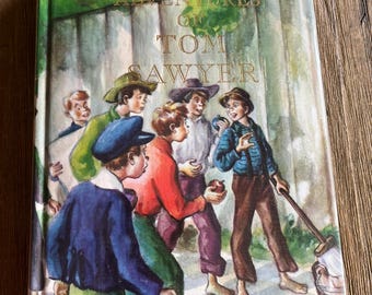 Vintage The Adventures of Tom Sawywer book