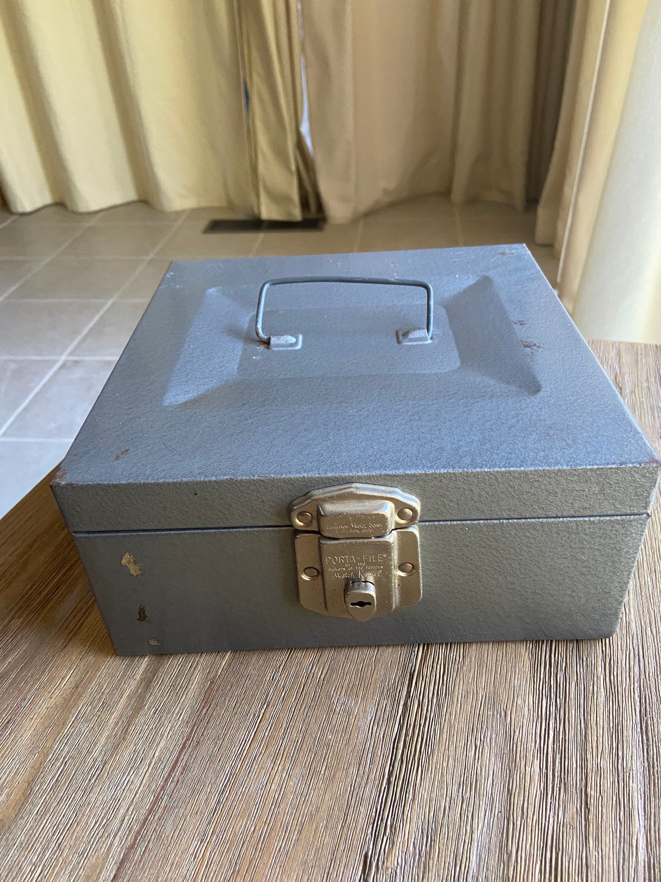 Vintage Porta File Box - Etsy