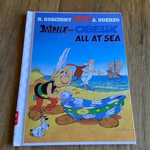 Vintage Asterix All at Sea book