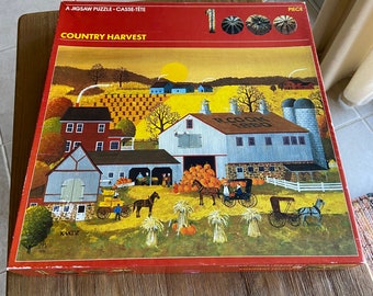 Vintage Country Harvest puzzle