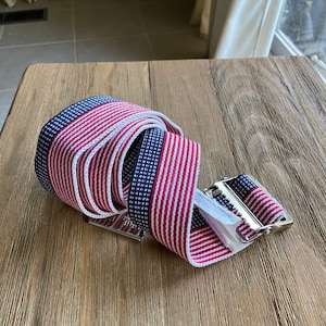 Vintage American flag utilitarian belt