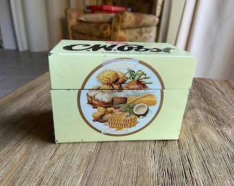 Vintage Post Cereal tin recipe box