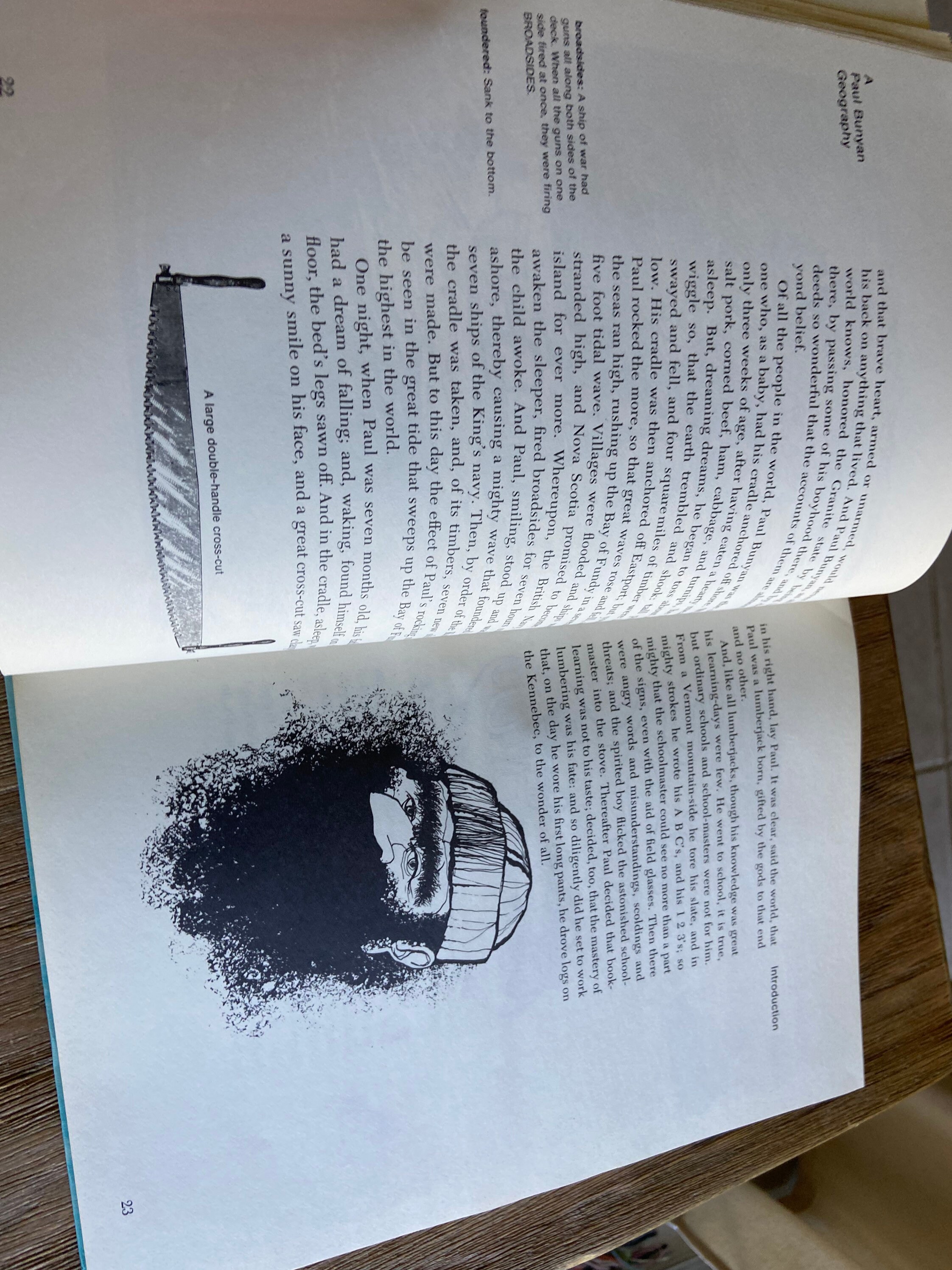 Vintage Paul Bunyan Book - Etsy
