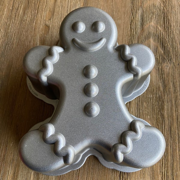Gingerbread Man Mold Etsy