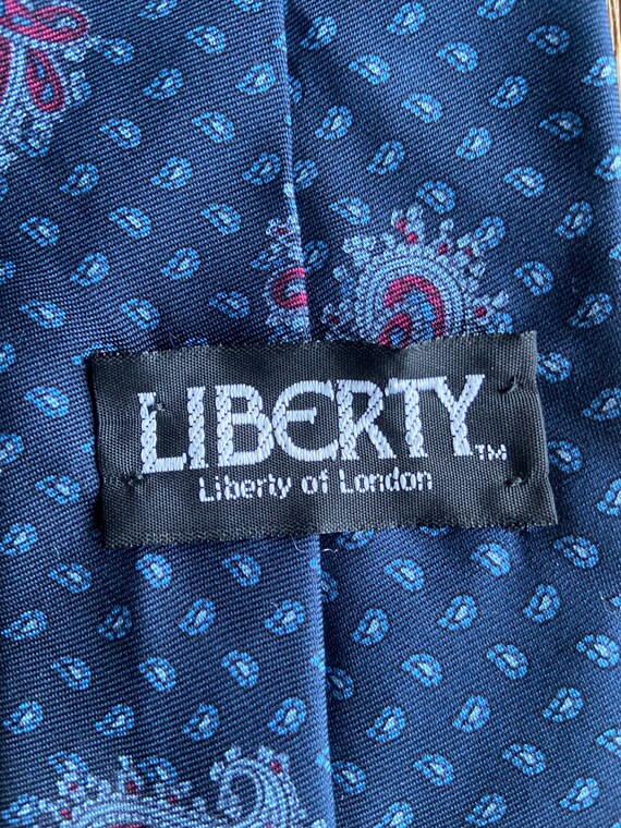 Vintage Liberty of London silk necktie - image 2