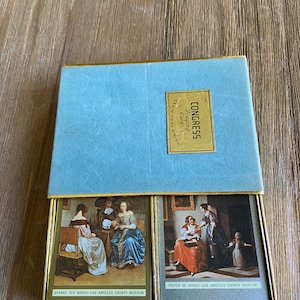 Vintage Los Angeles County Museum playing cards