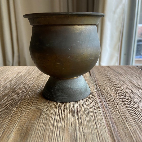 Brass Footed Bowl Etsy