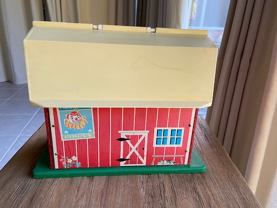 Vintage 1967 Fisher Price Barn - Etsy