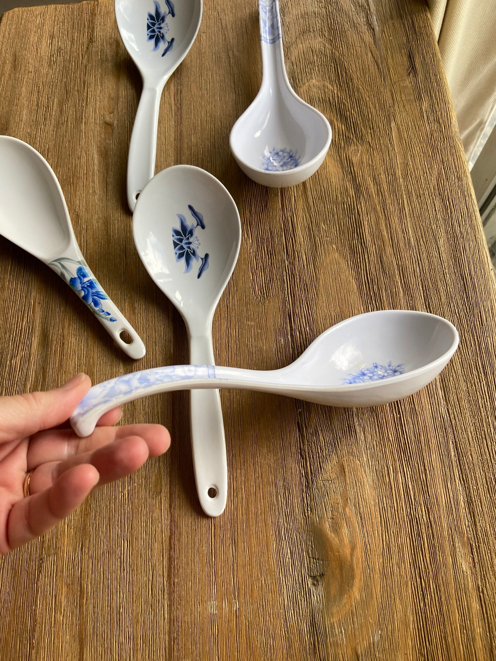 Vintage Melamine Serving Spoons Etsy