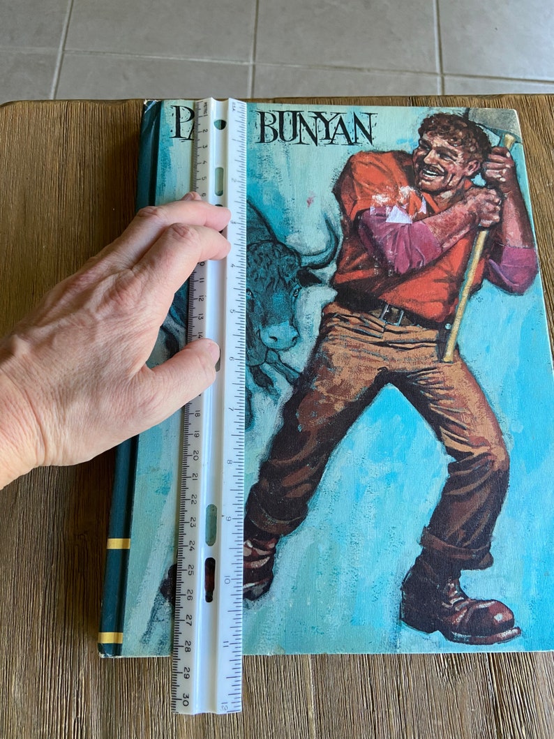 Vintage Paul Bunyan Book - Etsy
