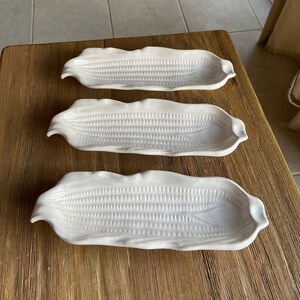 Vintage Signature Japan corn dishes (3)