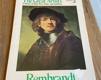 Vintage Rembrandt art book