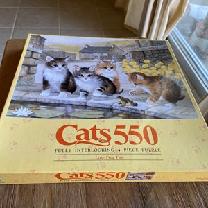 Springboks 500 Piece Jigsaw Puzzle Cats Galore 