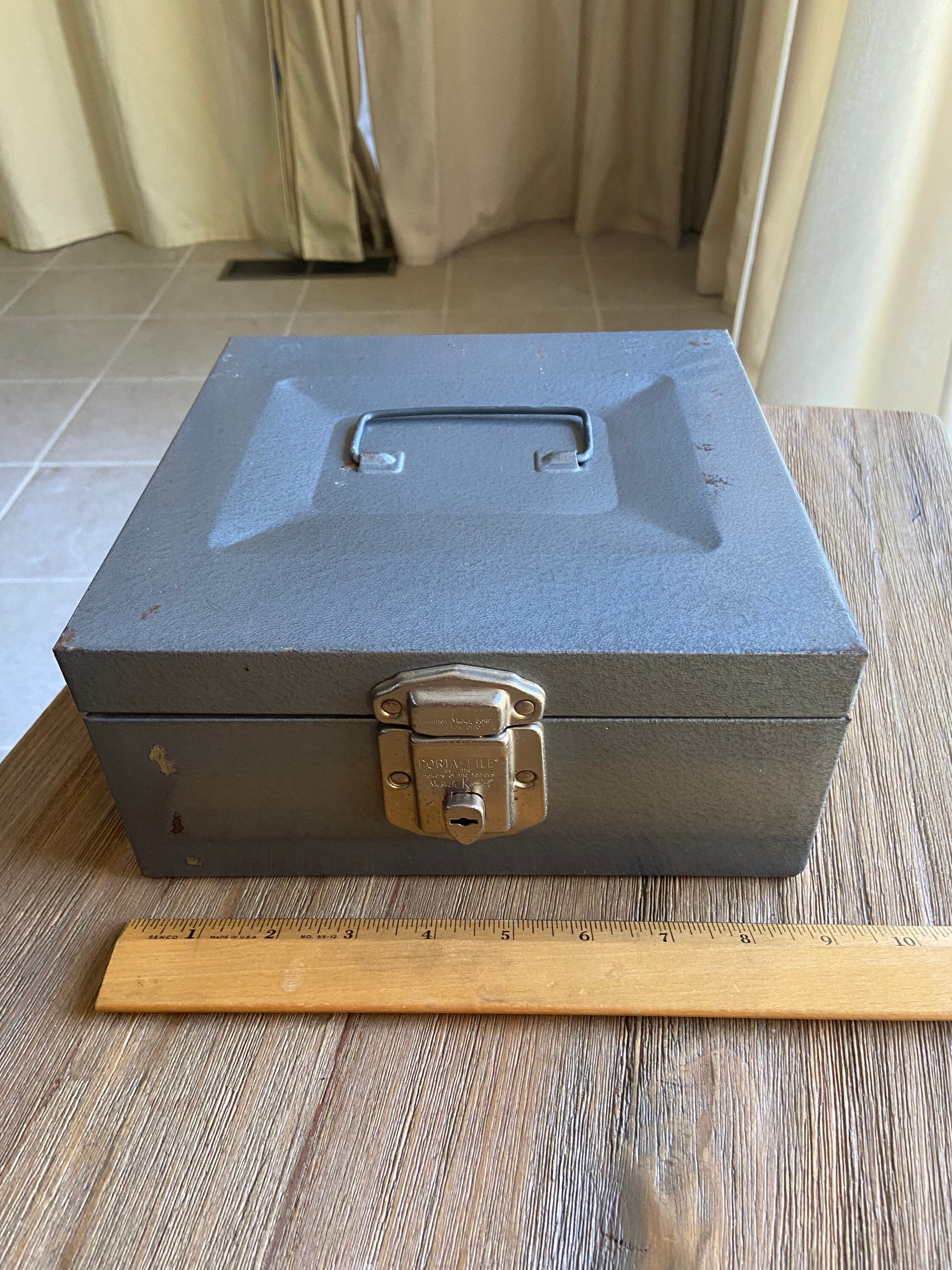 Vintage porta file box Etsy