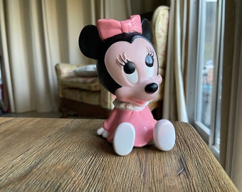 Vintage baby Minnie soft toy
