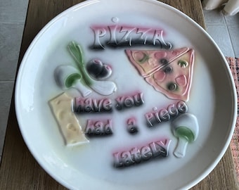 Vintage Sixties Pizza platter