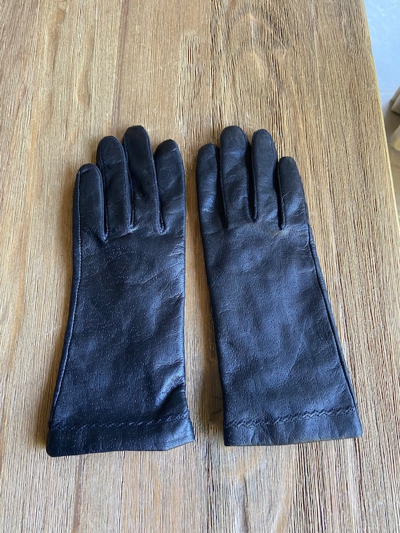 Vintage leather gloves - image 1