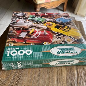 Vintage Springbok Hallmark Kiddie Car sealed puzzle