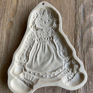 Vintage Brown Bag Raggedy Ann cookie mold