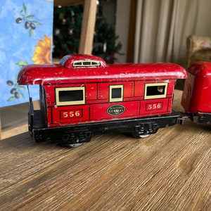 Vintage New York Central Line toy train (3 pieces )