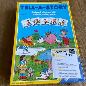 Vintage Ravensburger Tell a story memory lotto game