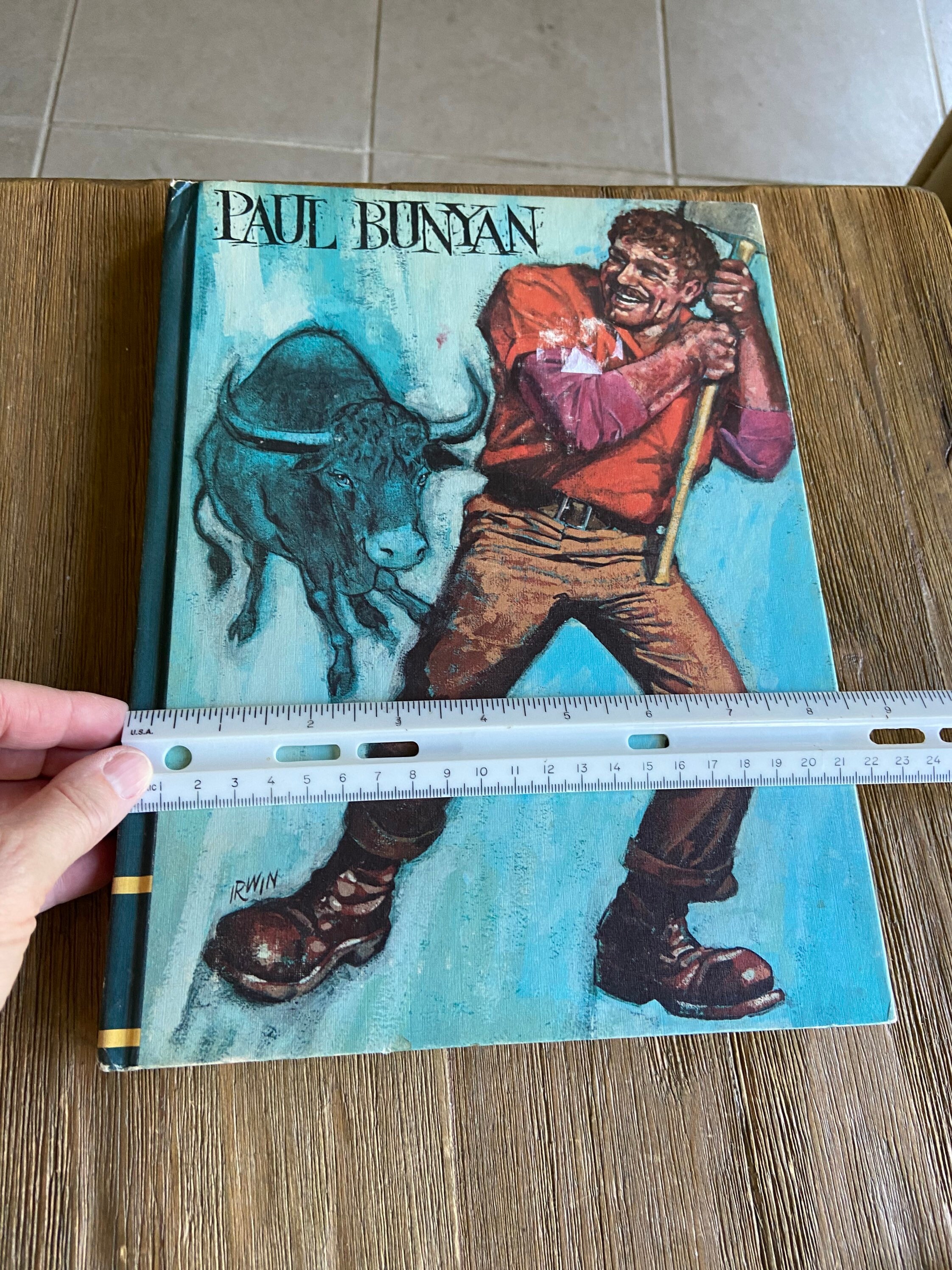 Vintage Paul Bunyan Book - Etsy