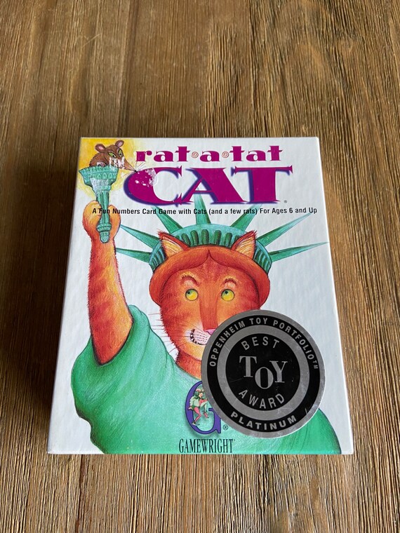 Rat-a-tat Cat Kartenspiel – Lustiges Zahlen- & Strategiespiel Für Kinder & Erwachsene