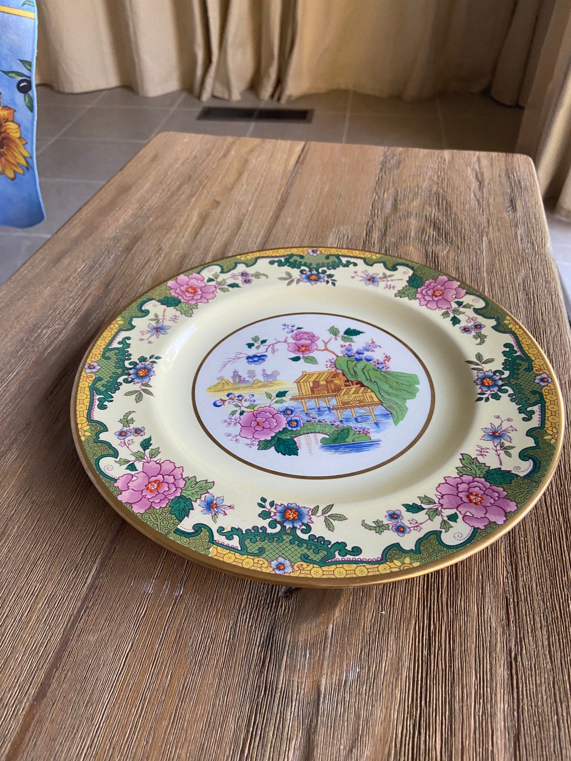 Vintage Johnson Bros Pareek plate Etsy