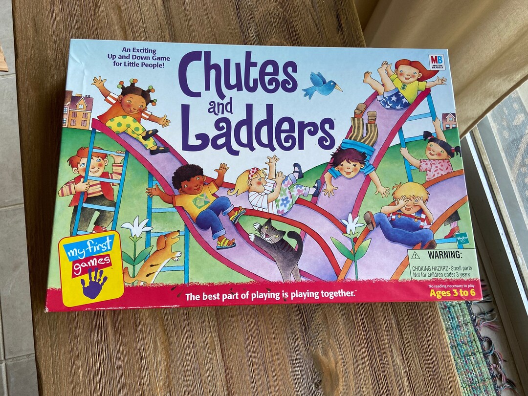 Vintage Chutes and Ladders Board Game Etsy