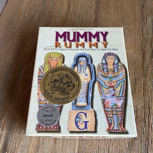 Vintage Mummy Rummy card game