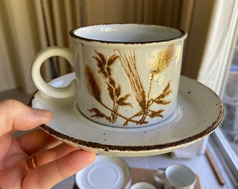 Vintage Stonehenge Midwinter cup and saucer