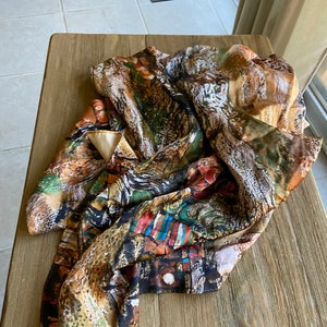 Vintage silk scarf